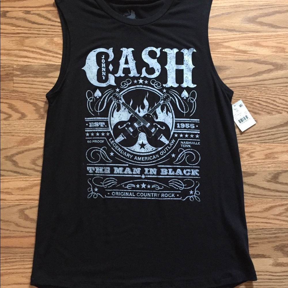 Johnny Cash ‘The Man in Black’ Graphic Tank